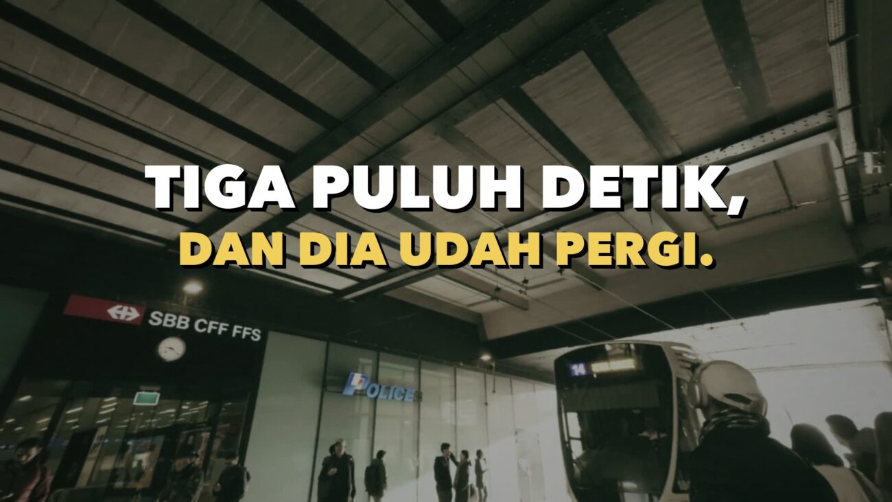 Papan jadwal digital di halte tram Jenewa