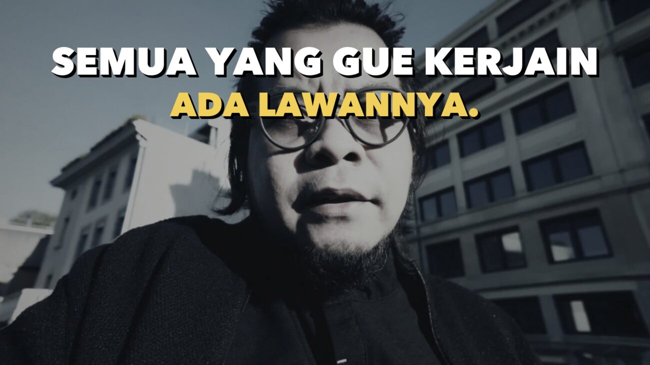 Berjalan di taman kota Jenewa