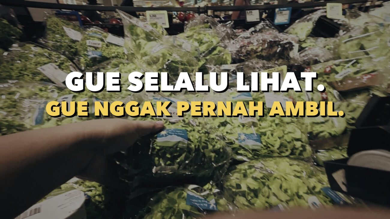 Lorong rak di supermarket Jenewa